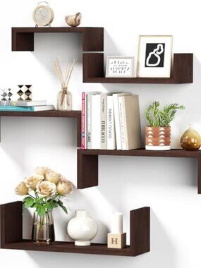 New Floating Shelves for Wall, Wall Shelves for Bathroom, Bedroom, Living Room